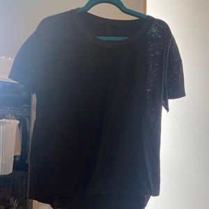 lululemon black t shirt medium
